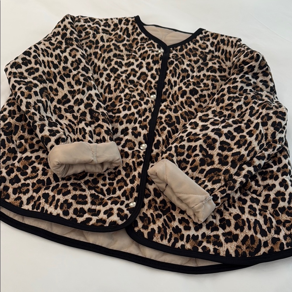 Leopard Print Women's Jacket